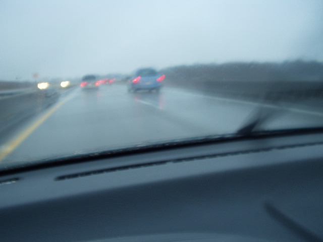 Our trip started off with us driving out of a snow storm in Minnesota and Iowa.  An icky beginning.