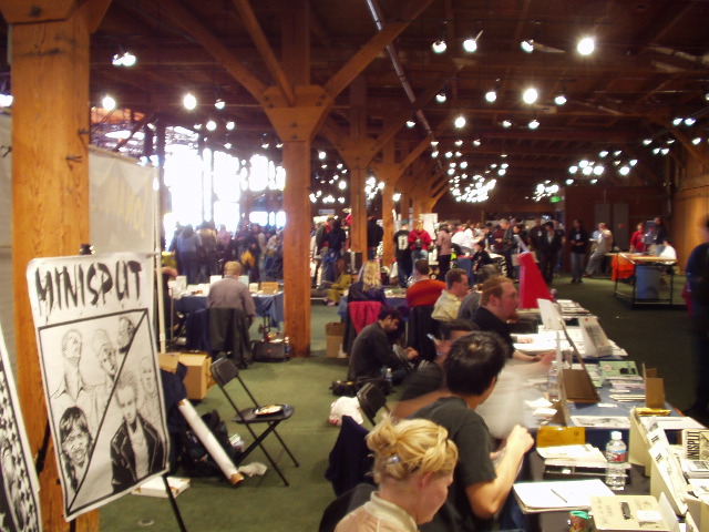 Some of the APE hall.