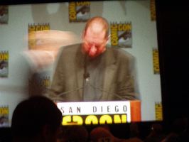 Frank Miller gave a wondeful impromptu speech before reading nominees.
